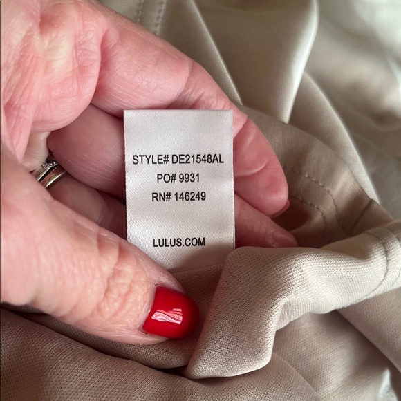 Lulu's Shimmering Silver Sequin Mini Dress - Picture 12 of 13